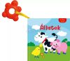 Textil könyv rágókával - Állatok 