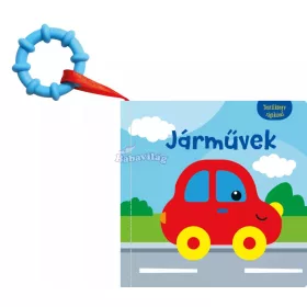 Textil könyv rágókával - Járművek