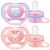 Philips AVENT játszócumi ultra air 0-6hó lányos pastel 2db-os