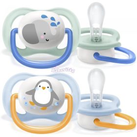   Philips AVENT játszócumi ultra air 0-6hó fiús állatos 2db-os