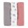PETITE&MARS Bambusz muszlin 3db-os pelenka szett Moussy Rose Rainbows, 68 x 68 cm