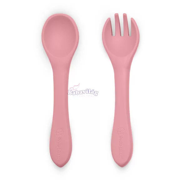 PETITE&MARS Szilikon evőeszközök TAKE&MATCH Dusty Rose 6m+