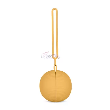 PETITE&MARS  Szilikon cumitartó tok Intense Ochre 0m+