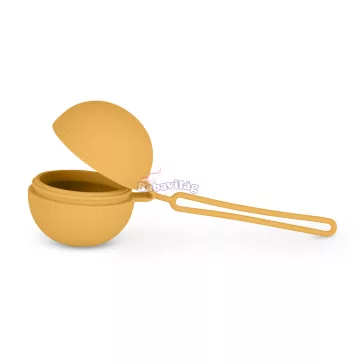 PETITE&MARS  Szilikon cumitartó tok Intense Ochre 0m+