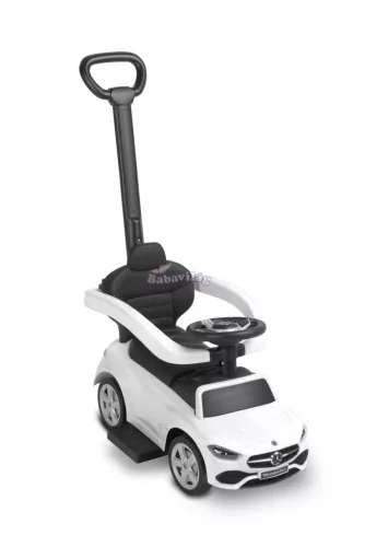 Mercedes AMC C63 szülőkormányos bébitaxi fehér