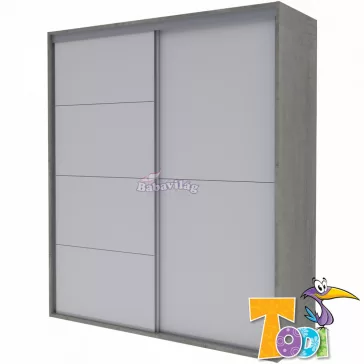 TODI Cube2 gardrób szekrény 200 cm széles