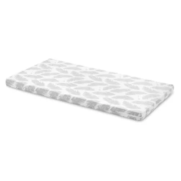 Szivacs matrac 60x120x6 szürke falevél
