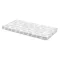 Szivacs matrac 60x120x6 szürke falevél