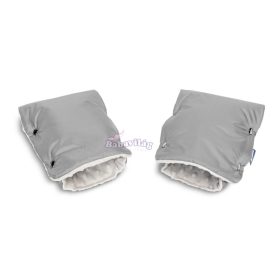 Kézmelegítő babakocsihoz 1pár - szürke