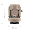 Britax Römer Safefix dönthető gyerekülés 100–150 cm - Deep Grey CLASSIC