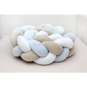 Fonott rácsvédő 210-es kék/fehér/bézs