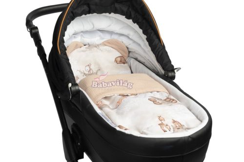 Muszlin takaró + párna - barna