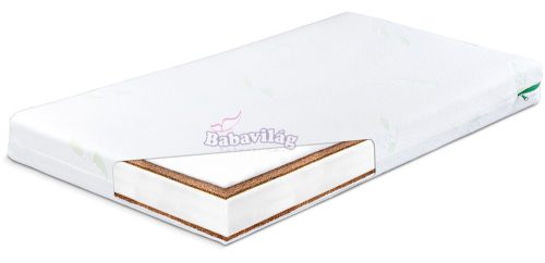 KÓKUSZ-HAB-KÓKUSZ MATRAC LUXUS 120×60 (11CM) ALOE VERA