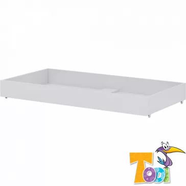   TODI White Bunny gurulós ágyneműtartó 70×140-es babaágyhoz 