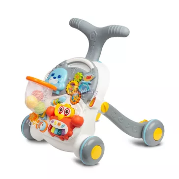 Toyz járássegítő és tanulóasztal 2in1 -  szürke