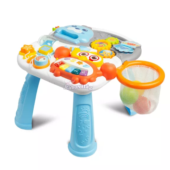 Toyz járássegítő és tanulóasztal 2in1 - szürke Toyz járássegítő és tanulóasztal 2in1 - szürke