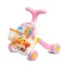 Toyz járássegítő és tanulóasztal 2in1 - pink