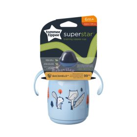   Tommee Tippee itatópohár - Superstar Training Sippee Cup csőrös 300ml 6hó kék