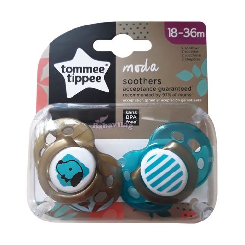 Tommee Tippee játszócumi Moda 2db 18-36 hó 