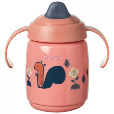   Tommee Tippee itatópohár - Superstar Training Sippee Cup csőrös 300ml 6hó rózsaszín