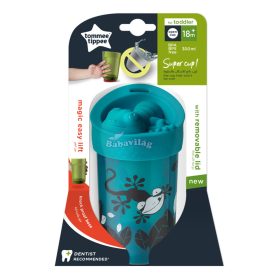   Tommee Tippee pohár felboríthatatlan tetővel Super Cup 300ml 18hó