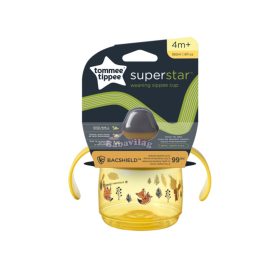   Tommee Tippee itatópohár - Superstar Weaning Sippee Cup csőrös 190ml 4hó sárga