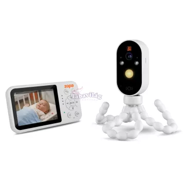Zopa Omni digitális videós bébiőr, White 