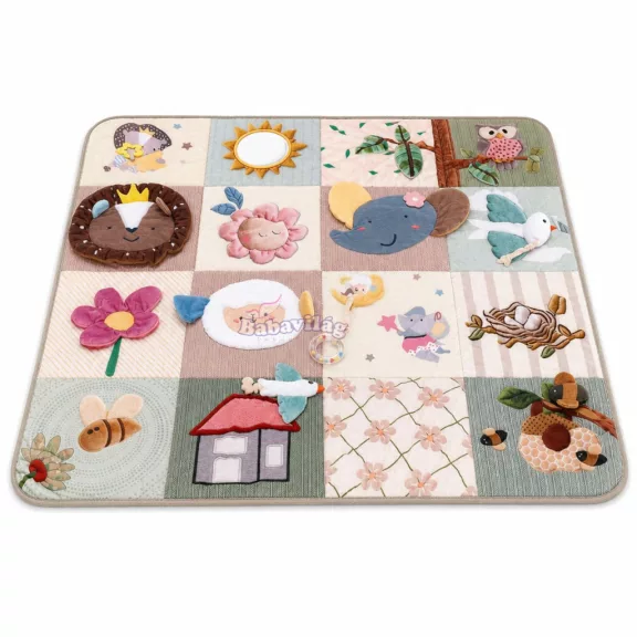 Jumbo interaktív játszószőnyeg, Soft Beige Jumbo interaktív játszószőnyeg, Soft Beige
