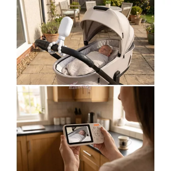 Zopa Omni digitális videós bébiőr, White Zopa Omni digitális videós bébiőr, White