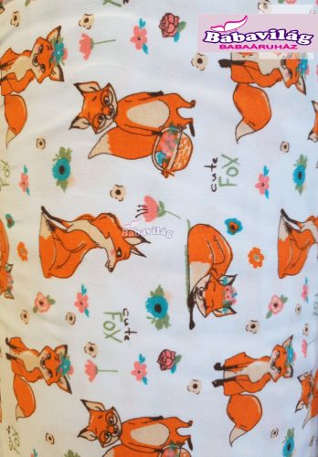 Bélelt kamáslis tipegő hálózsák Rókás