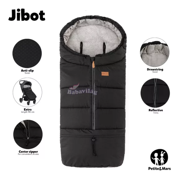 PETITE&MARS bundazsák állítható 3in1 Jibot Dusty Pink PETITE&MARS bundazsák állítható 3in1 Jibot Dusty Pink