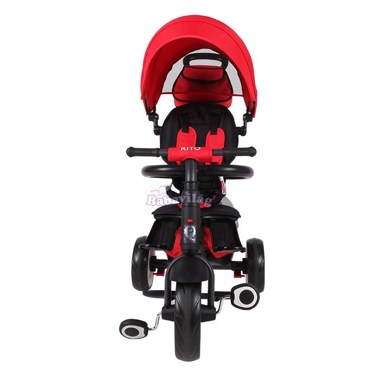 Qplay Rito + tricikli összecsukható vázzal EVA kerékkel-piros